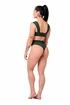 Ženske kopalke Nebbia  Miami retro bikini - top 553 dark green