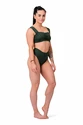 Ženske kopalke Nebbia  Miami retro bikini - top 553 dark green