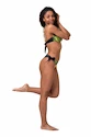 Ženske kopalke Nebbia Ocean Selected Earth Powered bikini - top 556 jungle green