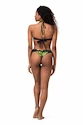 Ženske kopalke Nebbia Ocean Selected Earth Powered bikini - top 556 jungle green