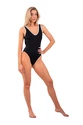 Ženske kopalke Nebbia  One-piece Swimsuit Black French Style 460 Black