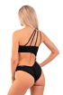 Ženske kopalke Nebbia  One Shoulder Asymmetrical Monokini 459 Black