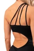 Ženske kopalke Nebbia  One Shoulder Asymmetrical Monokini 459 Black