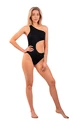 Ženske kopalke Nebbia  One Shoulder Asymmetrical Monokini 459 Black