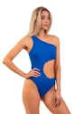 Ženske kopalke Nebbia  One Shoulder Asymmetrical Monokini 459 Blue M