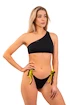 Ženske kopalke Nebbia  One Shoulder Bandeau Bikini Top 448 Black M