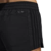 Ženske kratke hlače adidas  Pacer 3-Stripes Woven Heather Shorts Black