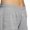 Ženske kratke hlače adidas  Pacer 3-Stripes Woven Heather Shorts Mgh Solid Grey