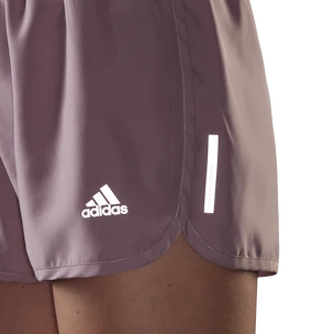 Ženske kratke hlače adidas  Run Shorts Magic Mauve XL 4"