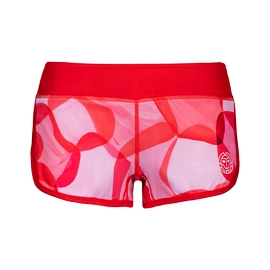 Ženske kratke hlače BIDI BADU Elani Tech 2 In 1 Shorts Red/Orange