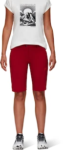 Ženske kratke hlače Mammut  Runbold Shorts Blood Red 36