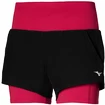 Ženske kratke hlače Mizuno  2 in 1 4.5 Short/Black/Persian Red