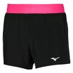 Ženske kratke hlače Mizuno Alpha 4.5 Short Black/Pink Peacock