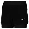 Ženske kratke hlače Mizuno  ER 2in1 Short Black