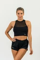 Ženske kratke hlače Nebbia  FIT Activewear Smart Pocket Shorts black