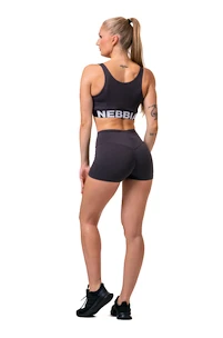 Ženske kratke hlače Nebbia Hero Classic short high waist marron XS