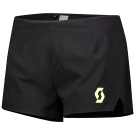 Ženske kratke hlače Scott  Split Shorts RC Run Black/Yellow