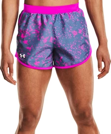 Ženske kratke hlače Under Armour Fly By 2.0 Printed Short Mineral Blue