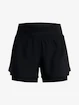 Ženske kratke hlače Under Armour  RUN STAMINA 2IN1 SHORT-BLK