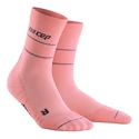 Ženske nogavice CEP  Reflective Reflective Light Pink