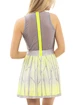 Ženske obleke Lucky in Love  Pleat Wave Dress Neon Yellow