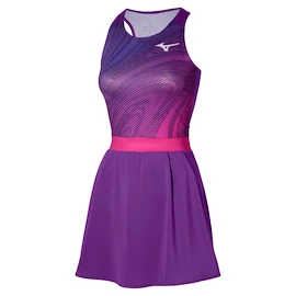 Ženske obleke Mizuno Charge Printed Dress Purple Magic