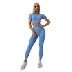 Ženske pajkice GymBeam FLO Leggings Blue