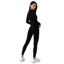 Ženske pajkice GymBeam FLO Ribbed Leggings Black