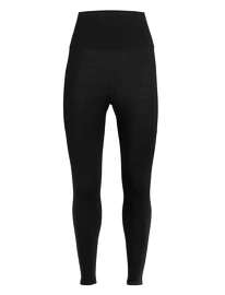 Ženske pajkice Icebreaker Fastray High Rise Tights Black