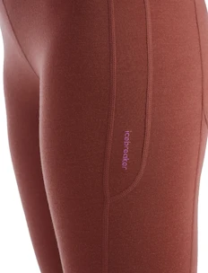 Ženske pajkice Icebreaker Fastray High Rise Tights Grape  S