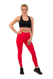 Ženske pajkice Nebbia Active High-Waist Smart Pocket Leggings 402 pink  L