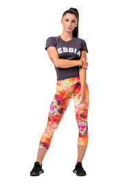 Ženske pajkice Nebbia Be Your Own Hero 7/8 leggings rainbow