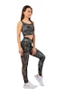 Ženske pajkice Nebbia EKO leggings „Breathe“ mesh 400 camo green