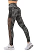 Ženske pajkice Nebbia EKO leggings „Breathe“ mesh 400 camo green