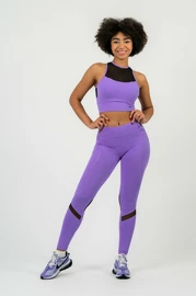 Ženske pajkice Nebbia FIT Activewear High-Waist Leggings purple