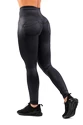 Ženske pajkice Nebbia Glossy look Bubble Butt leggings high waist 586 black