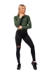 Ženske pajkice Nebbia High-Waist ¾ Length Sporty Leggings 404 black