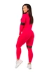 Ženske pajkice Nebbia High-Waist ¾ Length Sporty Leggings 404 pink