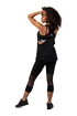 Ženske pajkice Nebbia High-Waist ¾ Length Sporty Leggings 406 black