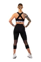 Ženske pajkice Nebbia High-Waist ¾ Length Sporty Leggings 406 black