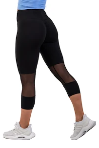 Ženske pajkice Nebbia High-Waist ¾ Length Sporty Leggings 406 black