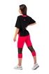 Ženske pajkice Nebbia High-Waist ¾ Length Sporty Leggings 406 pink