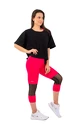 Ženske pajkice Nebbia High-Waist ¾ Length Sporty Leggings 406 pink