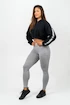 Ženske pajkice Nebbia High Waisted Leggings grey