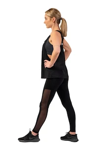 Ženske pajkice Nebbia Leggings  „Breathe“ mesh 401 black