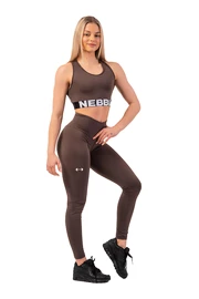 Ženske pajkice Nebbia Leggings Classic Performance high waist 403 brown