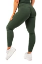 Ženske pajkice Nebbia Organic Cotton Ribbed High Waist Leggings 405 dark green