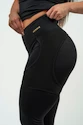 Ženske pajkice Nebbia Women's High Waist Leggings Mesh Gold