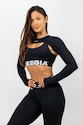 Ženski bolero Nebbia True Hero Fitness Longsleeve Bolero black M/L