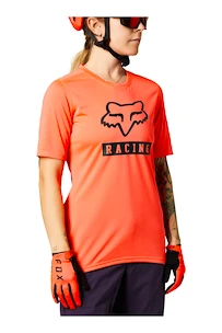 Ženski kolesarski dres Fox Ranger Womens SS orange XS